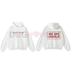 "Wear Red" Unisex Hoodie – Support Apparel, Solid Color Statement Pullover, Casual Cozy Top by Dog Mom Hat