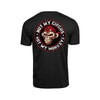 "Not My Circus Not My Monkeys" T-Shirt - Funny Sarcastic Tee, Black Print Humor Apparel