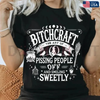 "Bitchcraft" Modern Occult Graphic Tee by Dog Mom Hat
