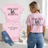 Pink Out For Athena Strand T-Shirt – Justice For Athena Memorial Awareness Tee