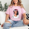 Women’s Danish Princess Tee - Denmark Flag Souvenir Shirt, Scandinavian Pride Apparel
