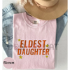 Daughter Embroidered T-Shirt – Sweet Minimalist Tee, Gift for Daughter by Dog Mom Hat