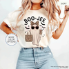 'Boo-Jee' Ghost Comfort Colors® T-Shirt – Luxury Spooky Status Shirt by Dog Mom Hat