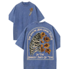 "Find Someone Who Grows Flowers" Sunflowers Washed T-Shirt by Dog Mom Hat