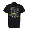 Crane Operator T-Shirt - "Pays the Bills" Blue Collar Work Tee, Men's Apparel Top