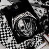 unhinged skull tshirt by Madness & Mayhem LLC