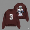 George Pickens "3 Celly" Cotton Sweatshirt by Dog Mom Hat