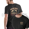 "Don Keydick Stables" Funny T-Shirt – Retro Equestrian Parody Tee by Dog Mom Hat