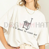"I'm About To Crash Out" Funny Nurse Tee by Dog Mom Hat