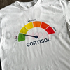 High Cortisol Low Cortisol Funny T-Shirt – Relatable Mental Health Humor Tee, Sarcastic Stress Management Shirt, Burnout Awareness Graphic Top, Trendy Oversized Wellness Apparel by Dog Mom Hat