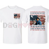 Johnny Cash "Ragged Old Flag" T-Shirt – 4th of July Legend of Country Music Tee by Dog Mom Hat