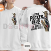 "Little Pecker Club" Funny Sweatshirt by Dog Mom Hat