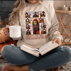Boys of Fall The Horror Tour Sweatshirt – Fall Horror Killers Pullover, Cozy Season Scary Movie Fan Gift by Dog Mom Hat