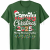 Family Christmas 2025 Matching T-Shirt – "Xmas Squad Santa" Holiday Outfit Tee by Dog Mom Hat