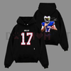Bills Mafia Josh Allen #17 MVP Hoodie by Dog Mom Hat