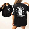 "Dead Mom Club" Funny Shirt - "Go Ahead Tell My Mom..." Dark Humor Grief Tee, Irreverent Statement Top