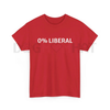 "0 Percent Lib" T-shirt – Funny Graphic Tee, Halloween Humor & Political Statement Gift Idea, Unisex Conservative Top by Dog Mom Hat