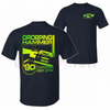 Dropping the Hammer Chevy T-Shirt – Retro 90s Stock Car Racing Neon Green Speed Track Tee by Dog Mom Hat