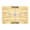 Custom FIBA Basketball Coaching Board 15.7 x 10.6 in (Classic) by Hoopsbasket.com