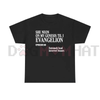 Funny "Cursed" Evangelion Meme Tee by Dog Mom Hat