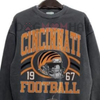 New Retro Style Varsity All Team Football Crewneck Sweatshirt by Dog Mom Hat