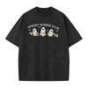 Spooky Señora Club Vintage Acid Wash Shirt – Unisex Graphic Tee by Dog Mom Hat