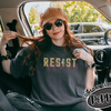 RESIST Shirt – PortLand Oregon Frog TShirt, Activist Apparel, Unisex Protest Tee by Dog Mom Hat
