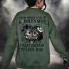 "Tough Enough To Be An A*hole’s Wife" Sweatshirt by Dog Mom Hat