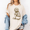 Goldendoodle "I Love Mom" Tattoo Shirt by EnjoyMyDesign LLC