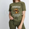 "My Mind Is a Dangerous Place" Slogan T-Shirt – Deep Thinker Edgy Graphic Tee, Premium 100% Cotton Philosophical Quote Top, Soft Lived-In Heavyweight Introvert Statement Shirt, Made in USA