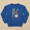 HO HO HO Christmas Sweatshirt by Dog Mom Hat