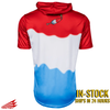 Bomb Squad Pop Baseball HyperMAX Short Sleeve Hoodie by Seamhead Swag