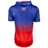 Dog Days of Summer Baseball HyperMAX Short Sleeve Hoodie by Seamhead Swag