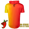 Ghost Peppers Baseball HyperMAX Short Sleeve Hoodie by Seamhead Swag