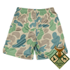 Seamhead Hunting Club Camo Mesh Lifestyle Baseball Shorts by Seamhead Swag