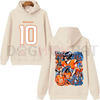 Bo Nix Vintage Football Hoodie by Dog Mom Hat