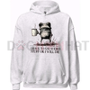 "I Have To Say Weird Stuff Or I Will Die" Hoodie by Dog Mom Hat