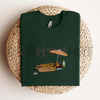 "Hot Dog on the Beach" Embroidered Dachshund T-Shirt by Dog Mom Hat