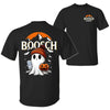 Boosch Light Halloween Tee - Spooky Ghost & Pumpkin 2-Sided Shirt, Funny Beer Parody
