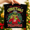 All I Want For Christmas Is To Make 67 Disappear' Meme Crewneck – Trendy Xmas Checkered Hat Mean Guy Design, Funny Boy Christmas Jumper by Dog Mom Hat
