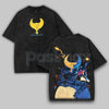 Hylics Game Oversize Acid Wash T-Shirt – Surreal Indie RPG Graphic Tee, Heavy Cotton