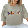 Dachshund Shirt – Halloween Ghost Spooky Wiener Dog Tee, Dog Mama Halloween Gift by Dog Mom Hat