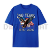 America 250th Anniversary Eagle T-Shirt by Dog Mom Hat