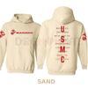 USMC Semper Fi Tactical Pullover Hoodie by Dog Mom Hat
