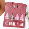 Breast Cancer T-Shirt – "In October We Wear Pink" Cute Ghost Tee by Dog Mom Hat