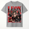 Leon S. Kennedy "Requiem" Bootleg T-Shirt - 2026 Resident Evil Character Graphic Tee, Premium 100% Cotton Survival Horror Top, Vintage Style Leon Kennedy Streetwear, Aesthetic Gaming Fan Gift, Durable Lived-In Unisex Gamer Apparel