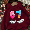 67 Legacy Christmas Hoodie – Six Seven Vintage Year Pullover by Dog Mom Hat