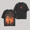 Namek Dragon Summoner T-Shirt – Vintage Washed Oversize Anime Tee by Dog Mom Hat