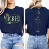 "Defy Gravity" Wicked Musical 2-Side Shirt – Elphaba Glinda Graphic Tee by Dog Mom Hat