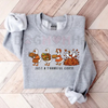 "Just a Thankful Goose" Unisex Sweatshirt – Cute & Cozy Thanksgiving Crewneck by Dog Mom Hat